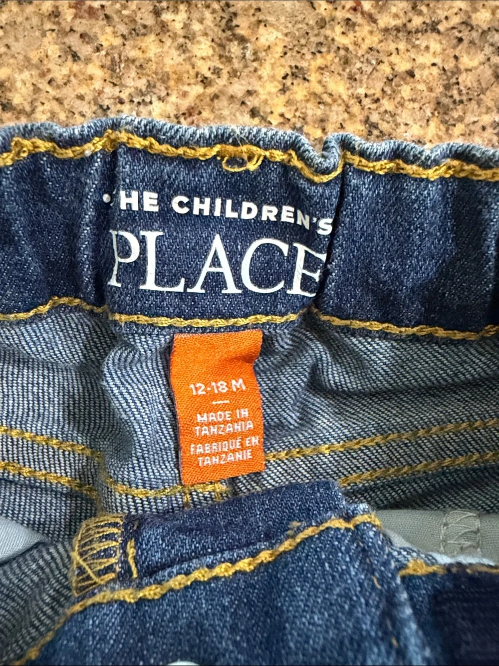 The Children's Place Dark Blue Denim Shorts
